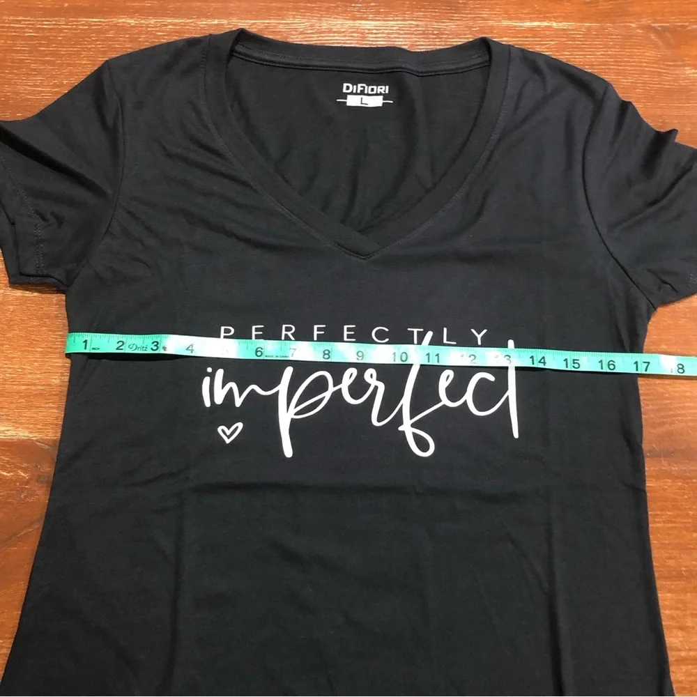 NEW!! V-neck tee - Picture 3 of 6